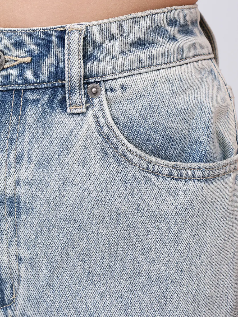 Джинсы хлопковые