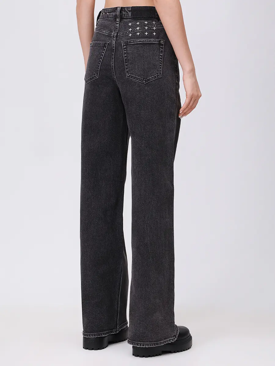 Джинсы хлопковые