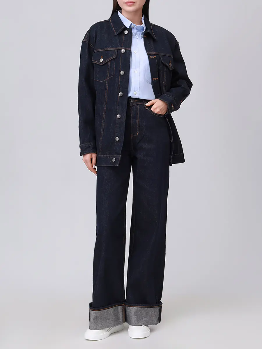 Джинсы хлопковые