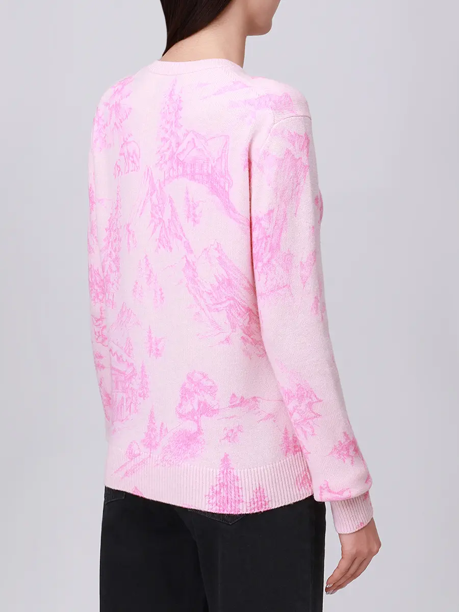 Джемпер с принтом