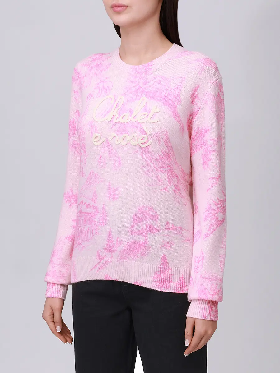 Джемпер с принтом