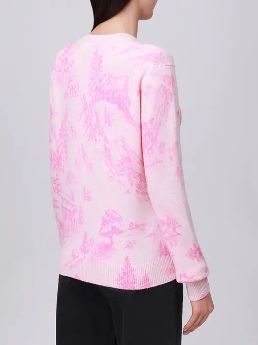 Джемпер с принтом MC2 SAINT BARTH