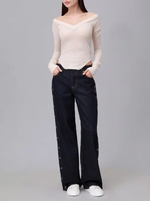 Джинсы хлопковые KSUBI