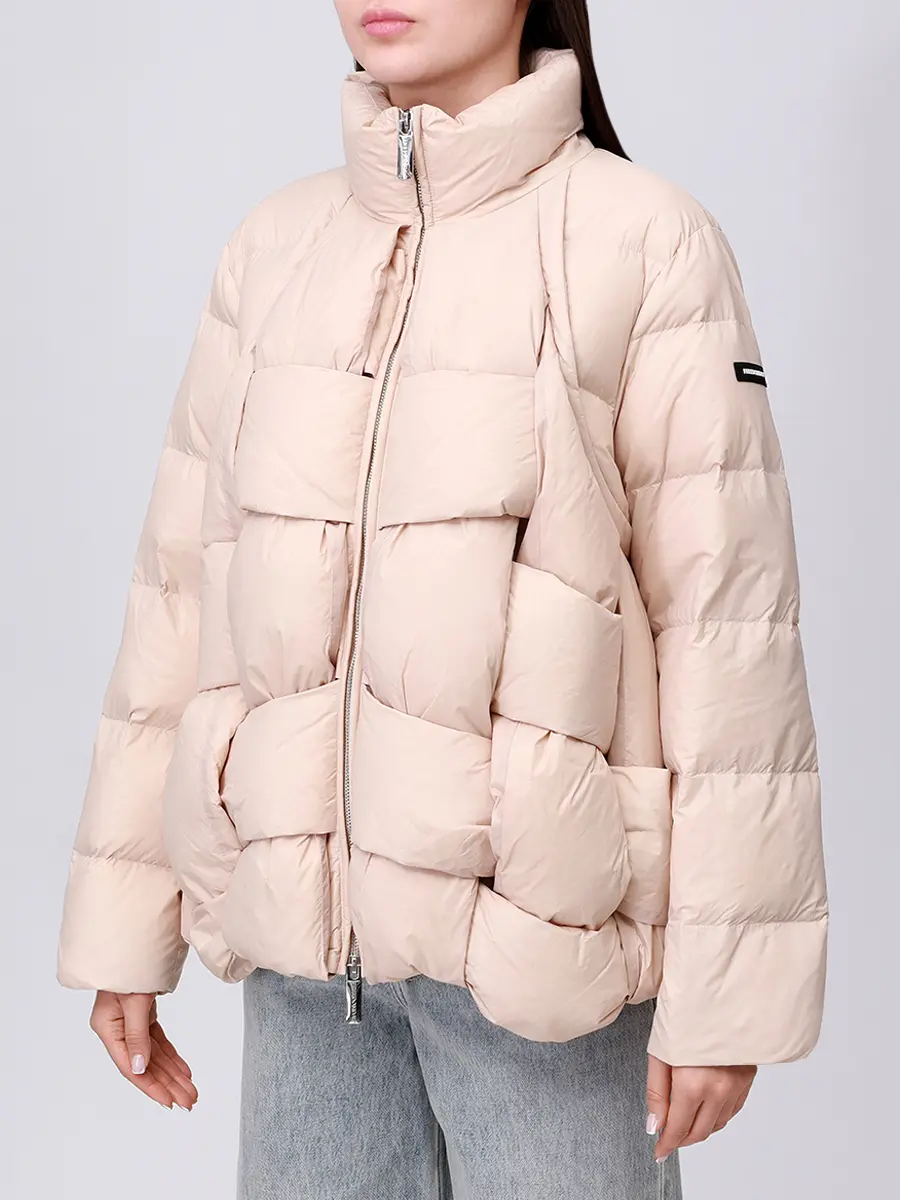 Пуховик стеганый