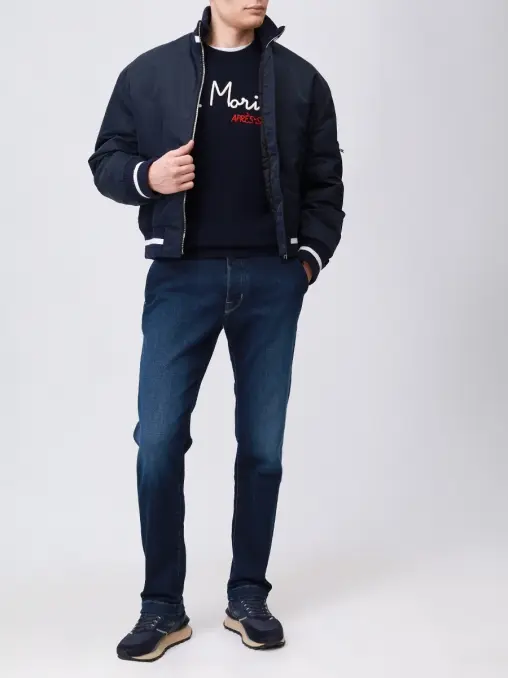 Джемпер с вышивкой MC2 SAINT BARTH