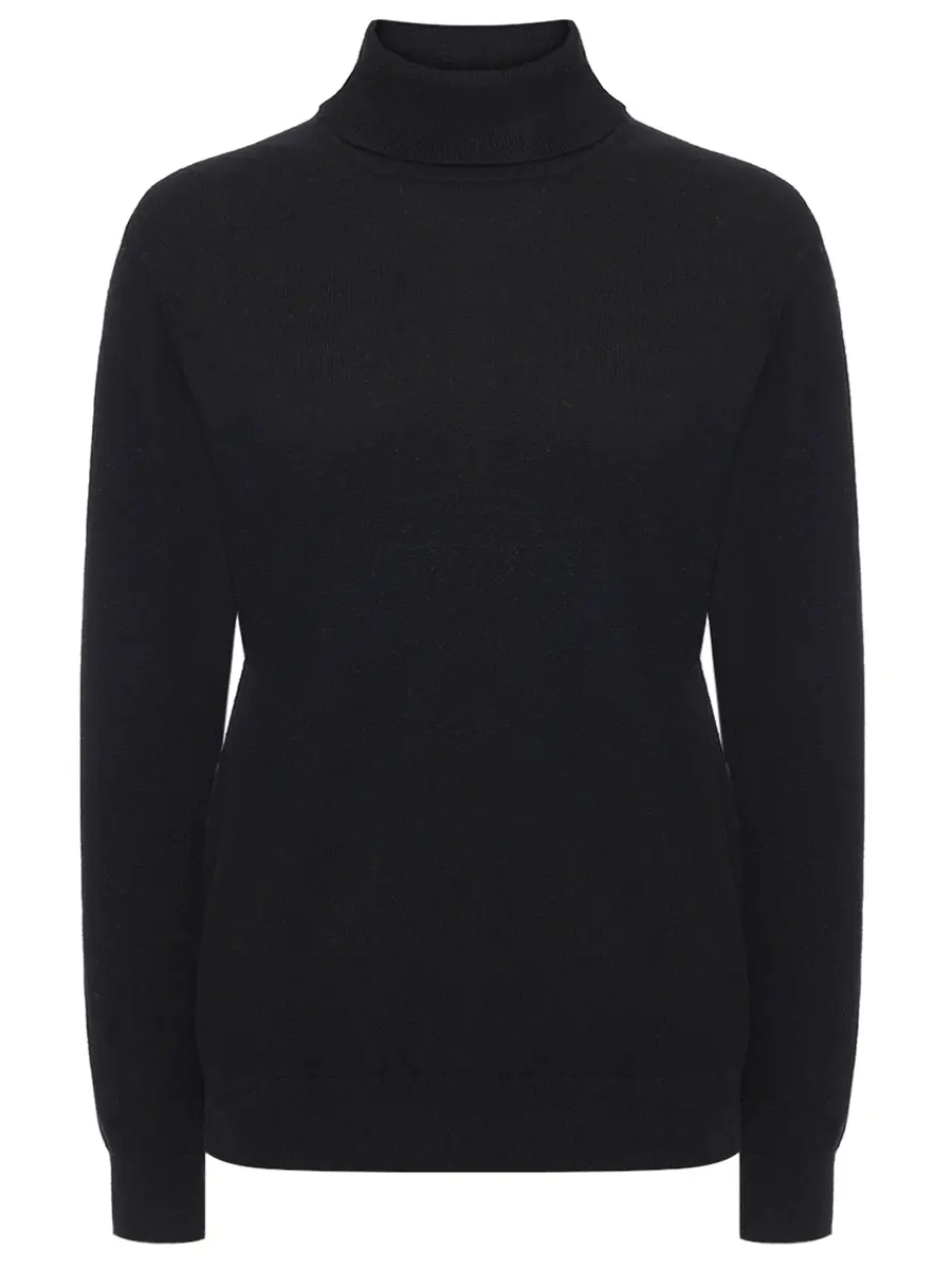 Водолазка однотонная