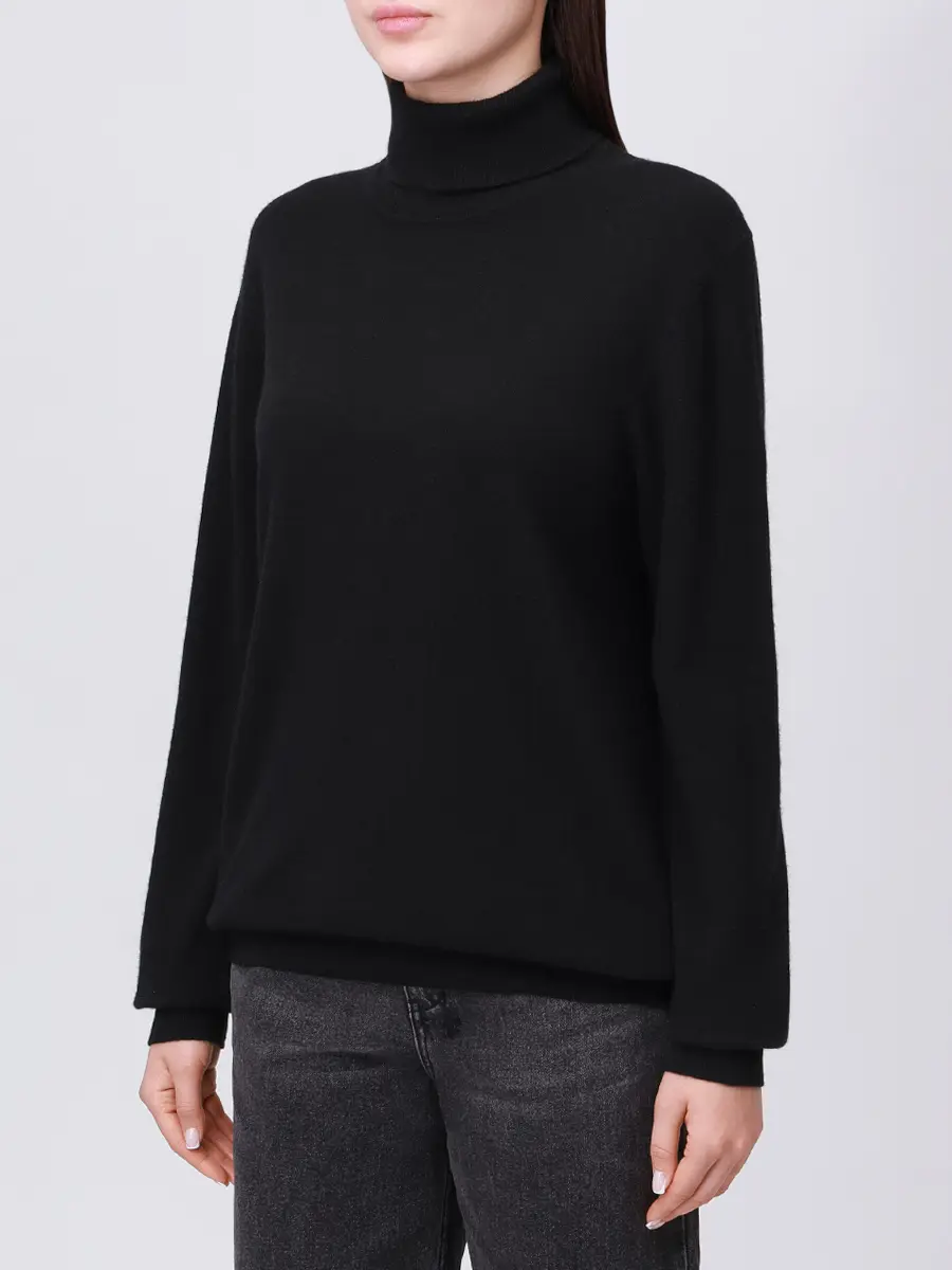 Водолазка однотонная