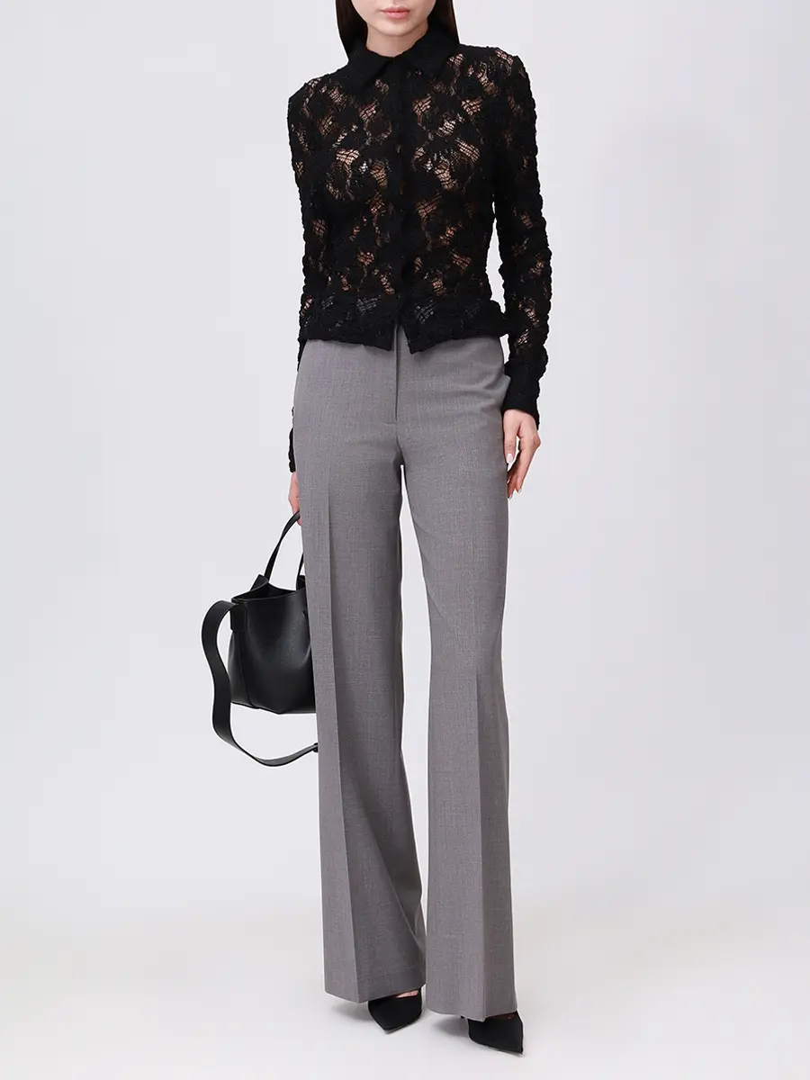 Брюки шерстяные