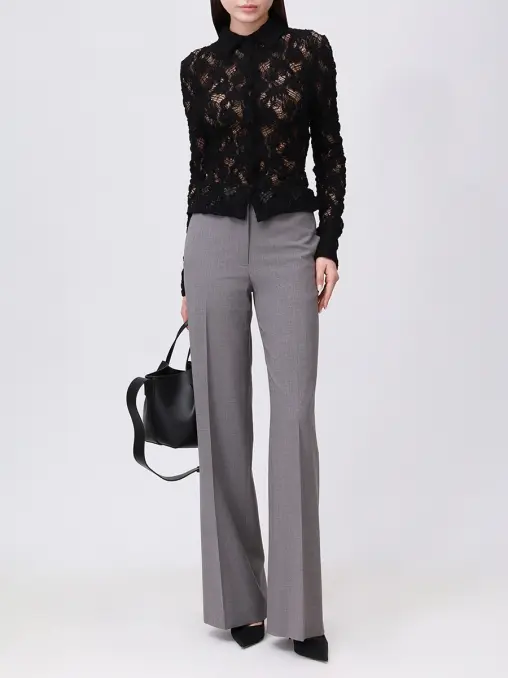 Брюки шерстяные MSGM