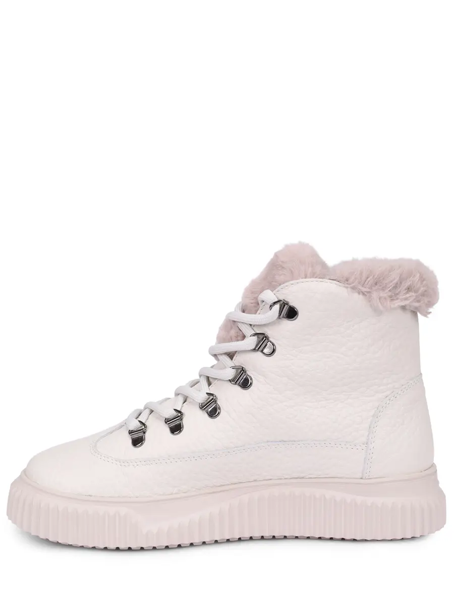 Кеды кожаные на меху