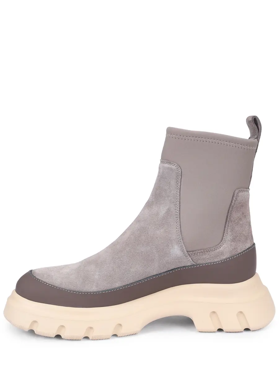 Ботинки замшевые