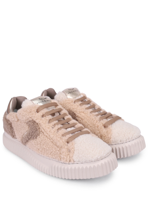 Кеды меховые VOILE BLANCHE