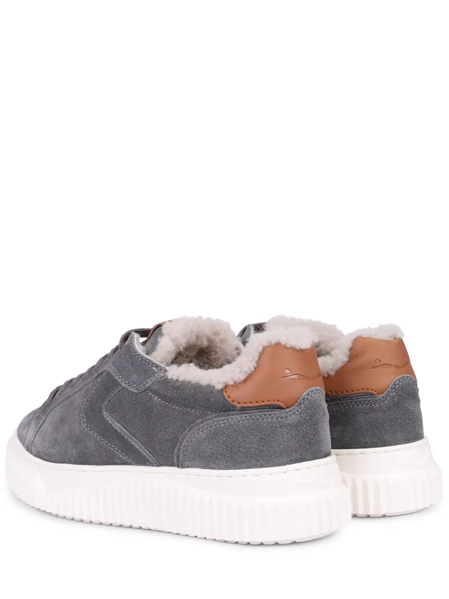 Кеды замшевые на меху