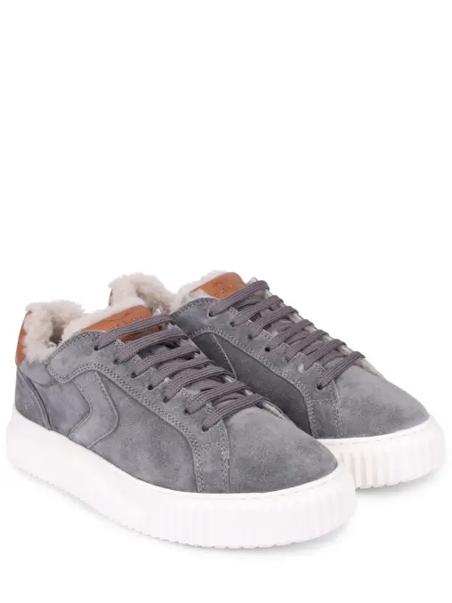 Кеды замшевые на меху VOILE BLANCHE