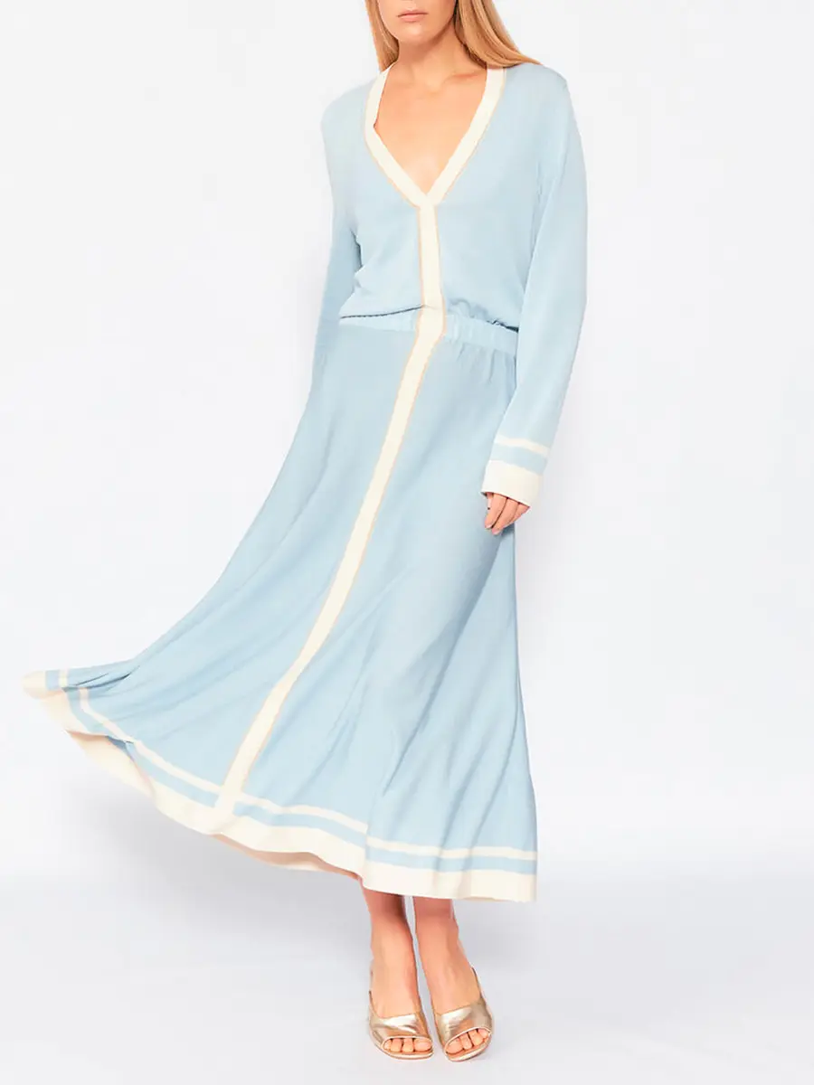 Платье из шелка и вискозы