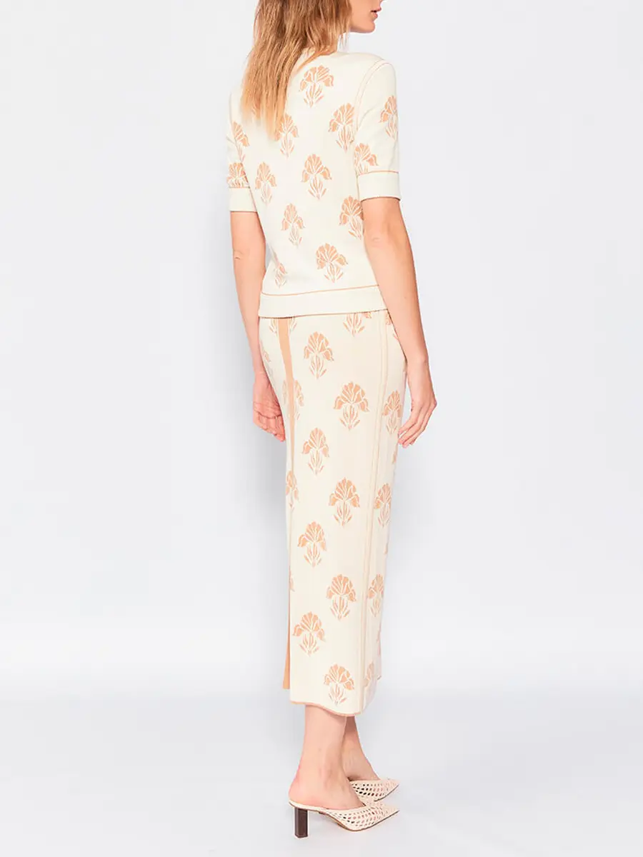 Юбка из шелка и вискозы