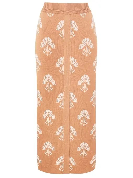 Юбка из шелка и вискозы FREE AGE