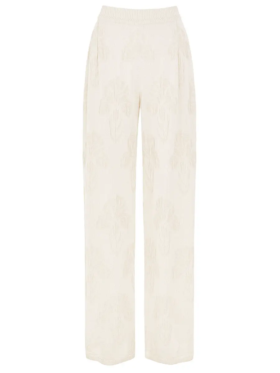 Брюки шелковые