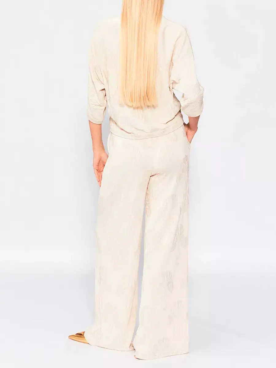 Брюки шелковые