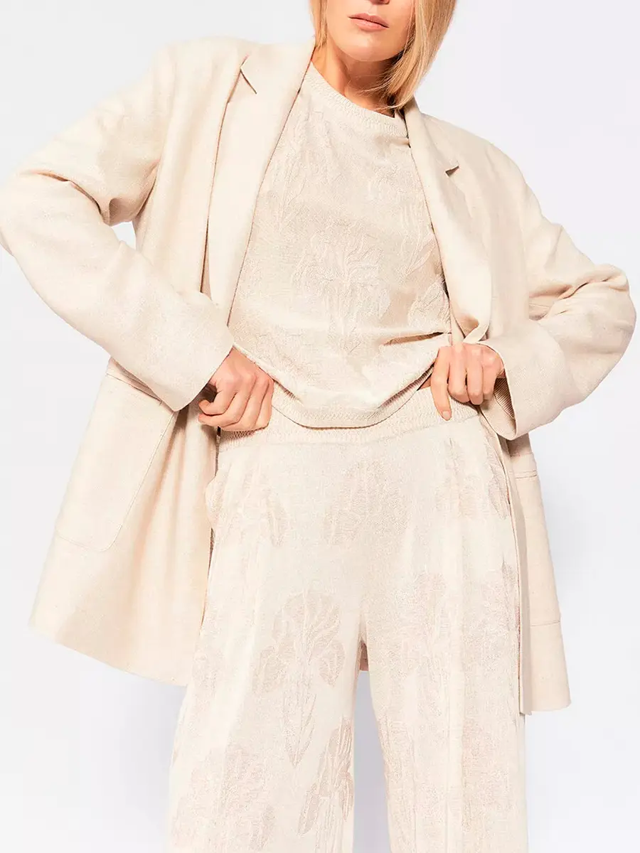 Брюки шелковые