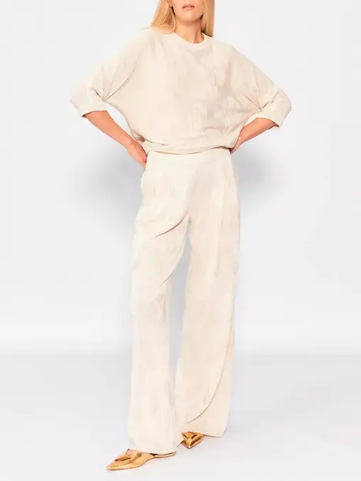 Брюки шелковые FREE AGE