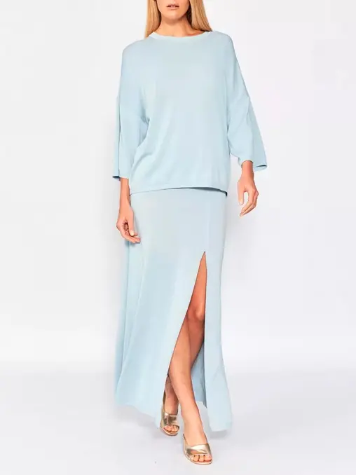 Юбка из шелка и вискозы FREE AGE