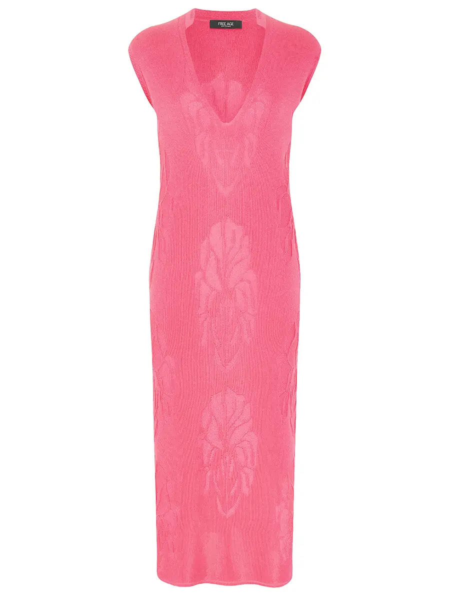 Платье из вискозы