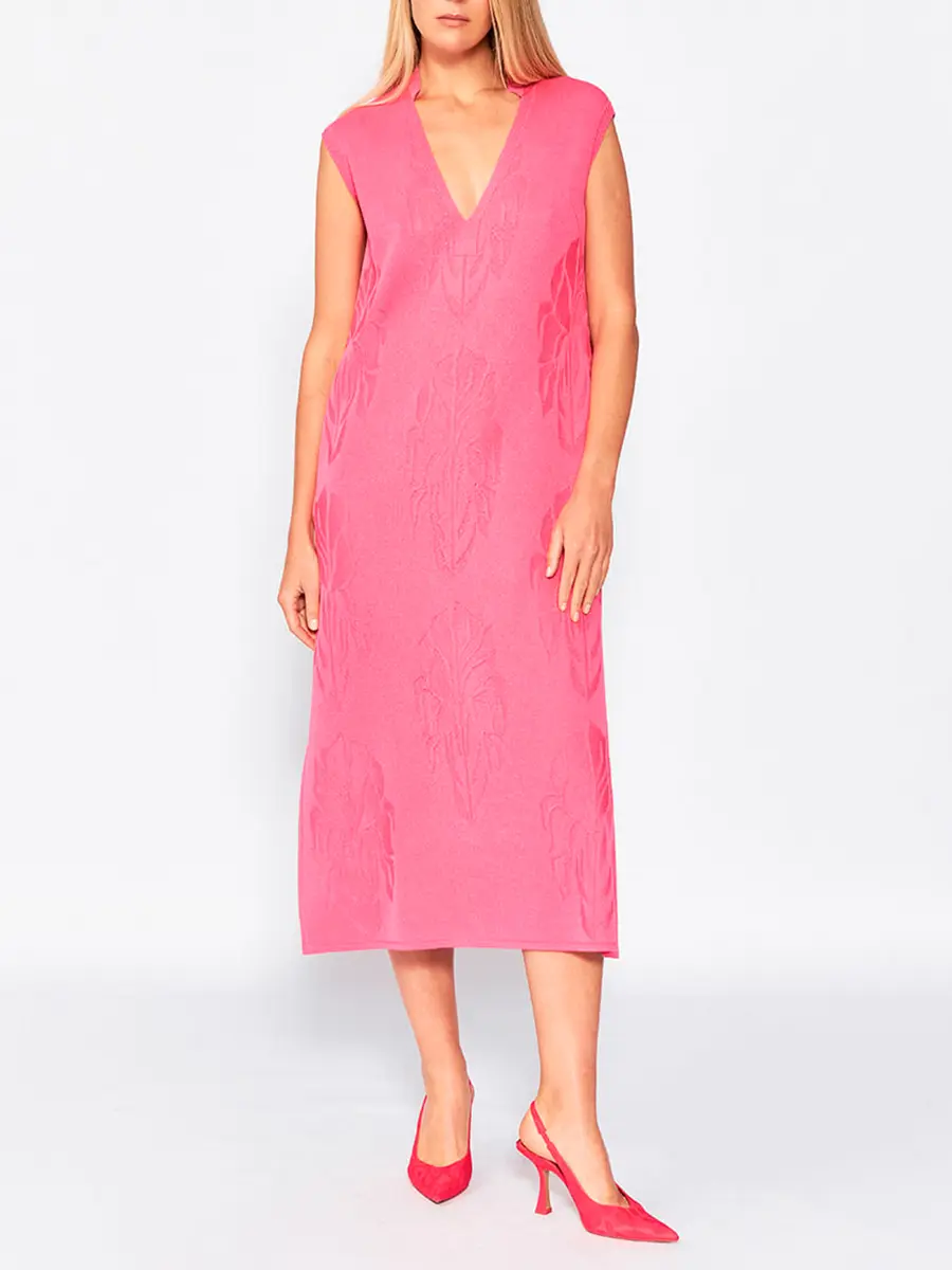 Платье из вискозы