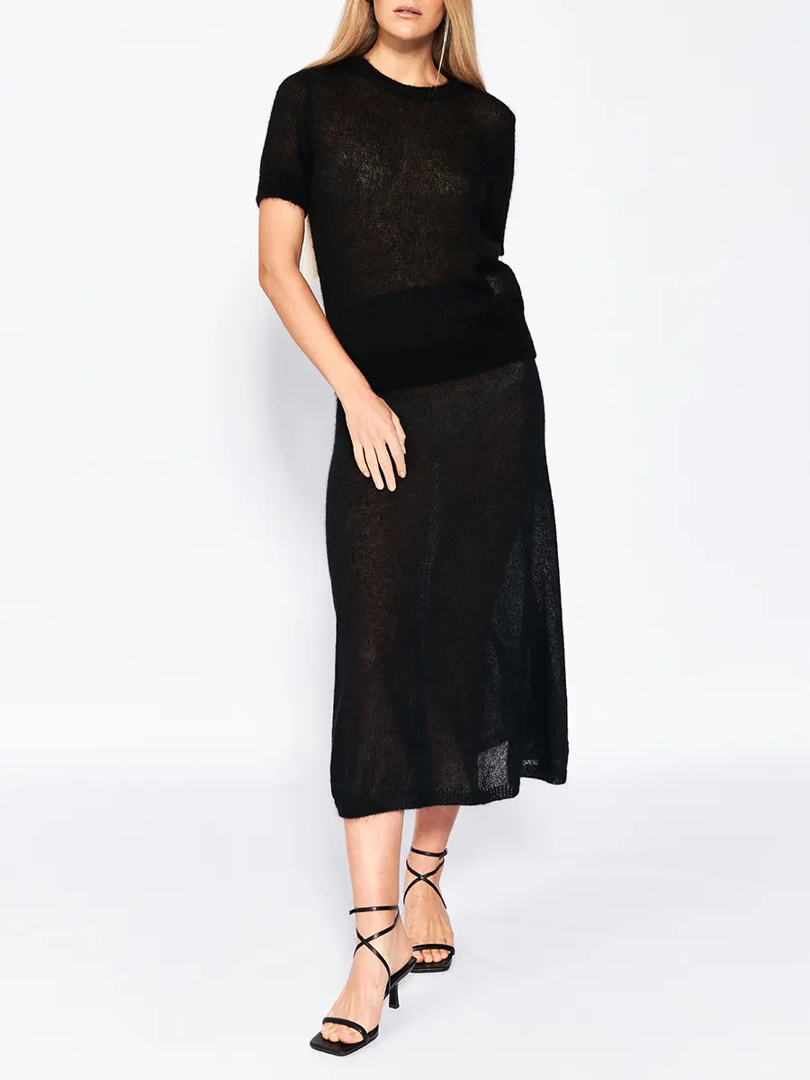 Джемпер из мохера