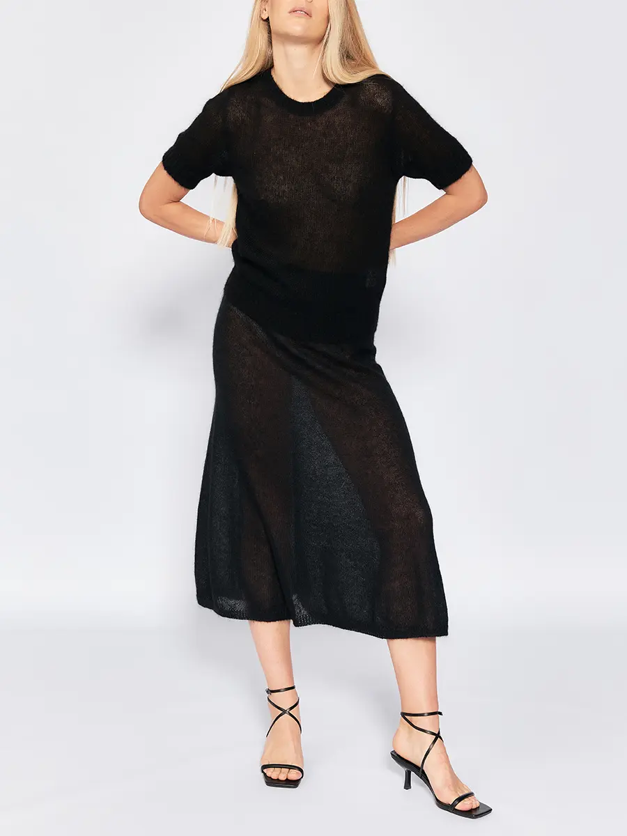 Джемпер из мохера