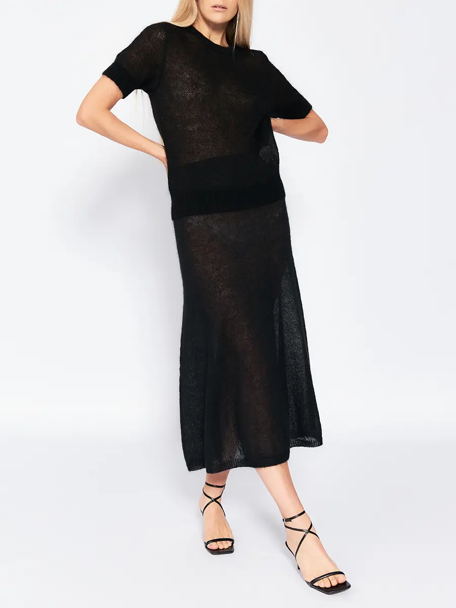 Джемпер из мохера