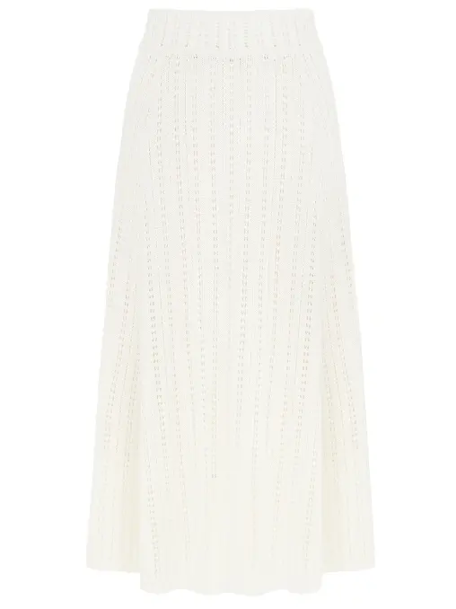 Юбка из шелка и хлопка FREE AGE