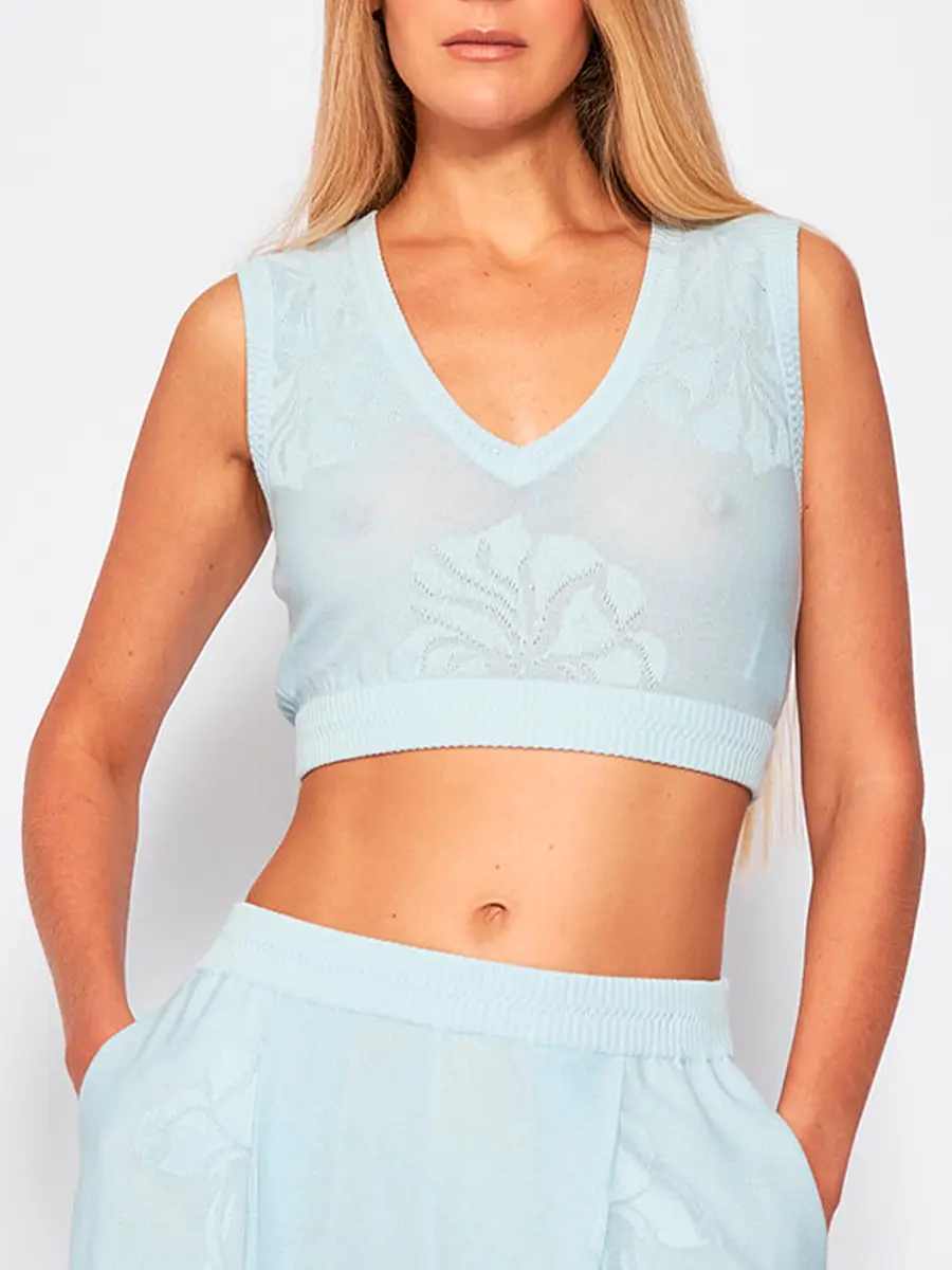 Топ из вискозы