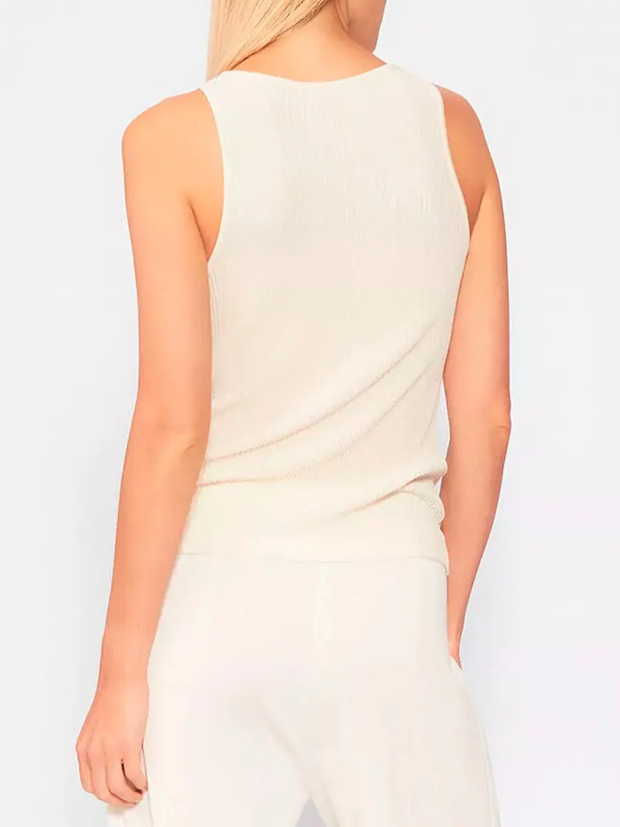 Топ из шелка и вискозы