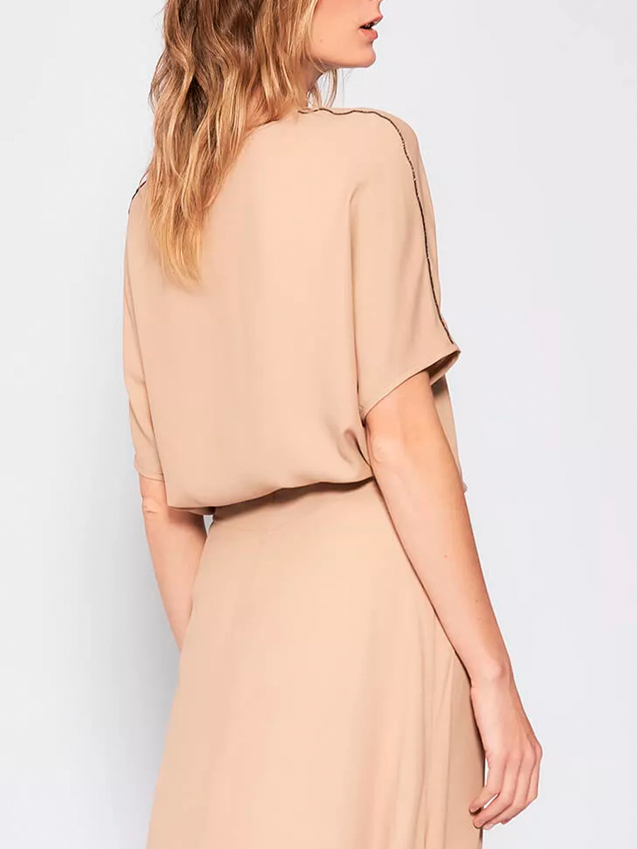 Блуза шелковая