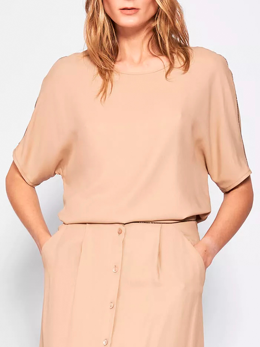 Блуза шелковая