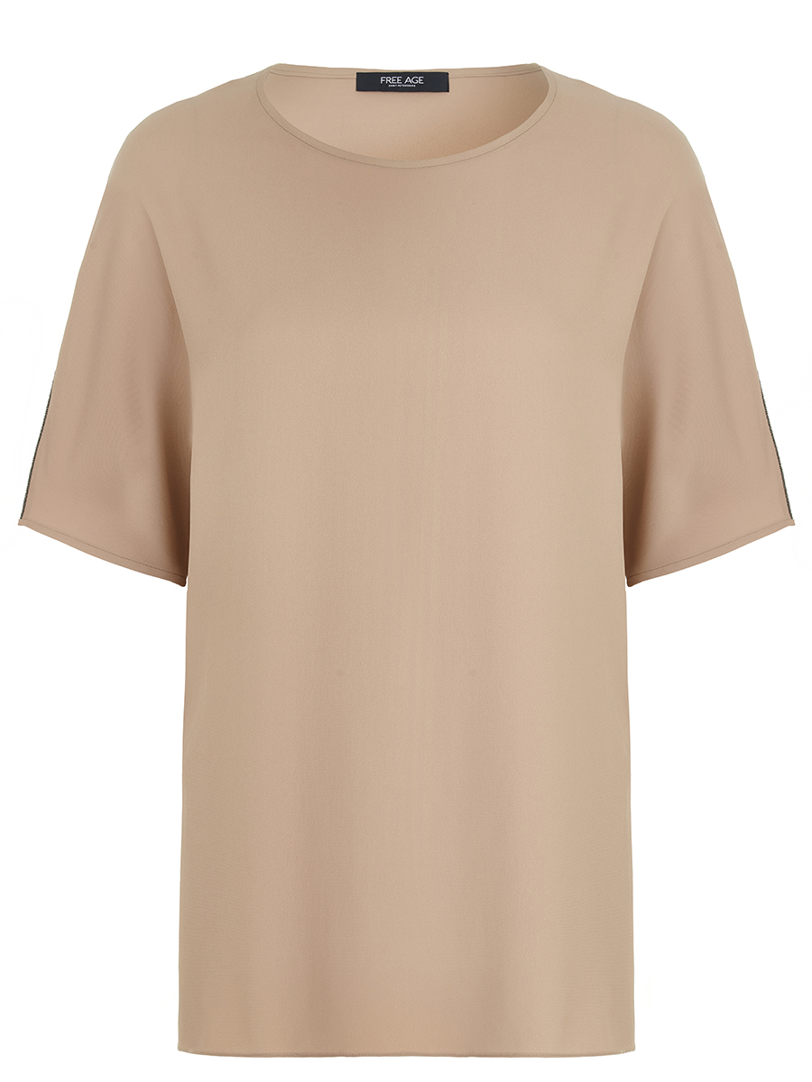 Блуза шелковая