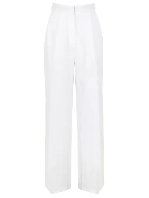 Брюки изо льна и вискозы FREE AGE