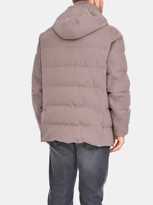 Пуховик шерстяной BRUNELLO CUCINELLI