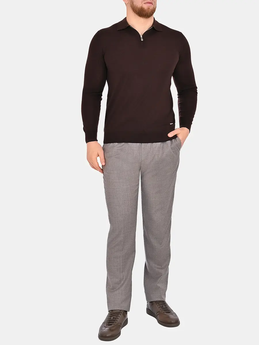 Брюки шерстяные