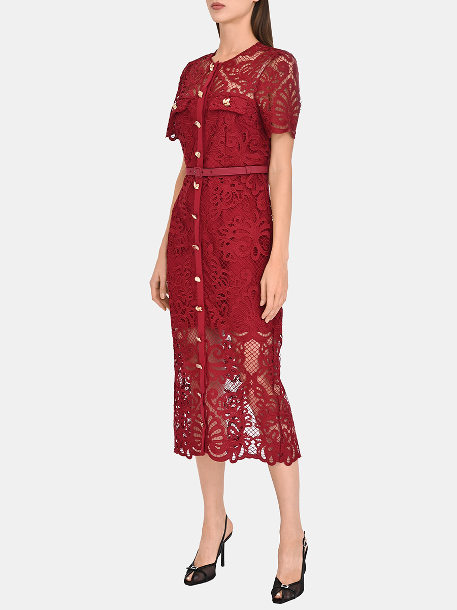 Платье кружевное