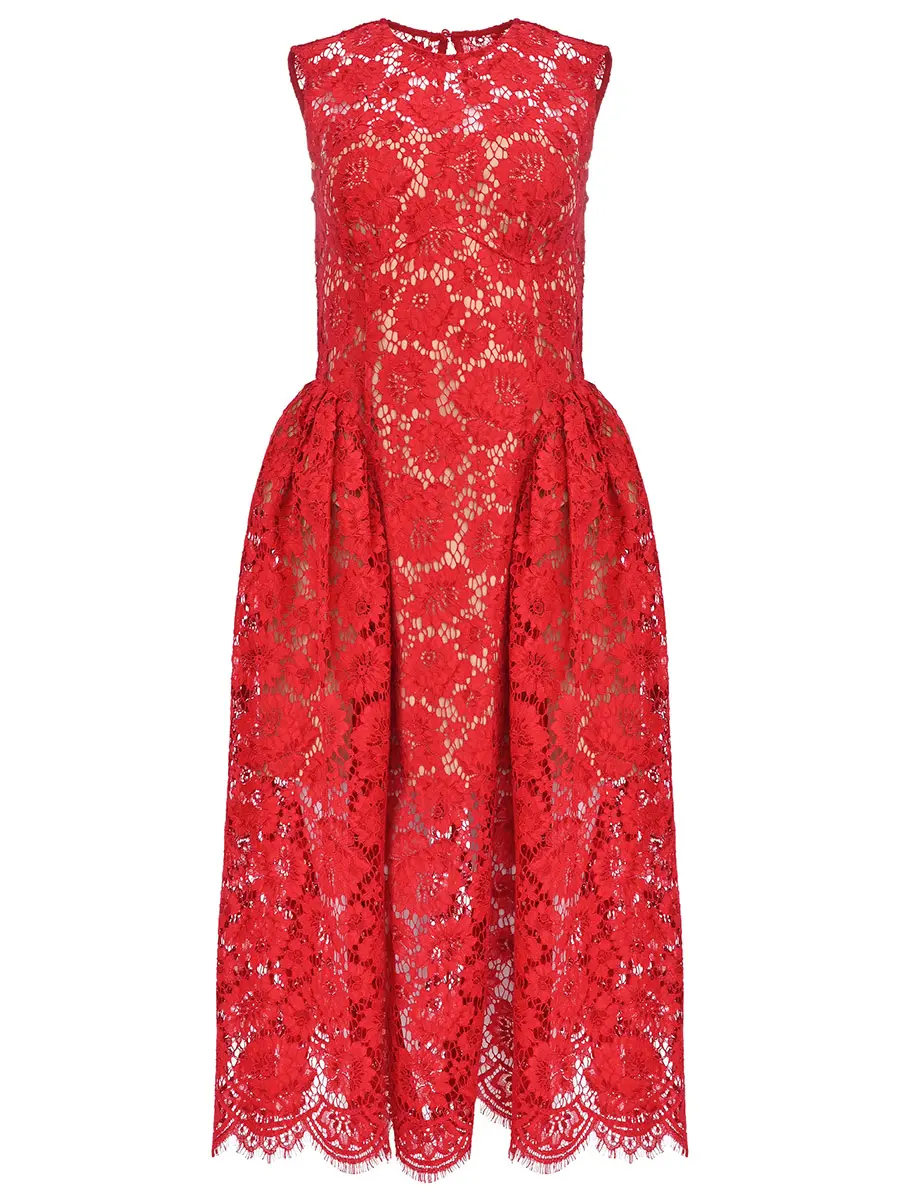 Платье кружевное