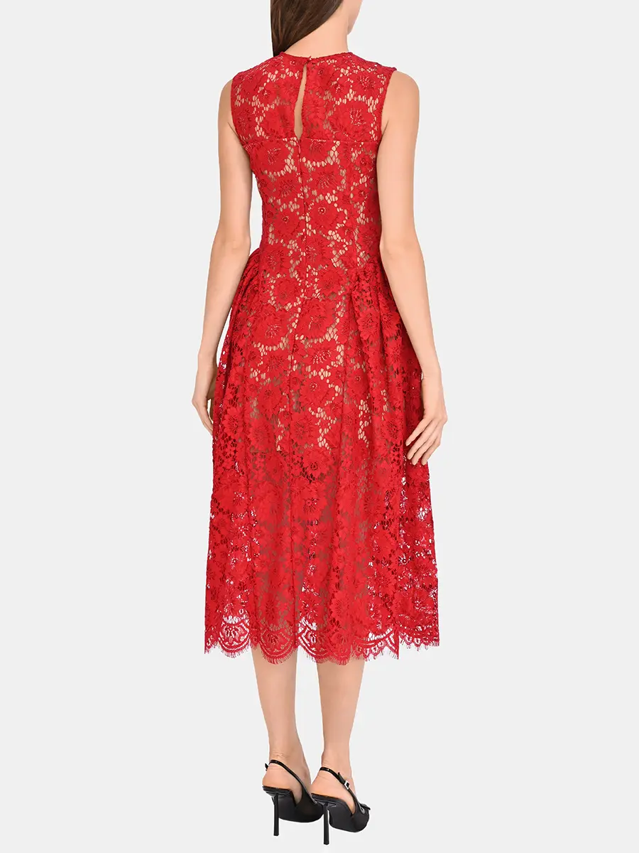 Платье кружевное