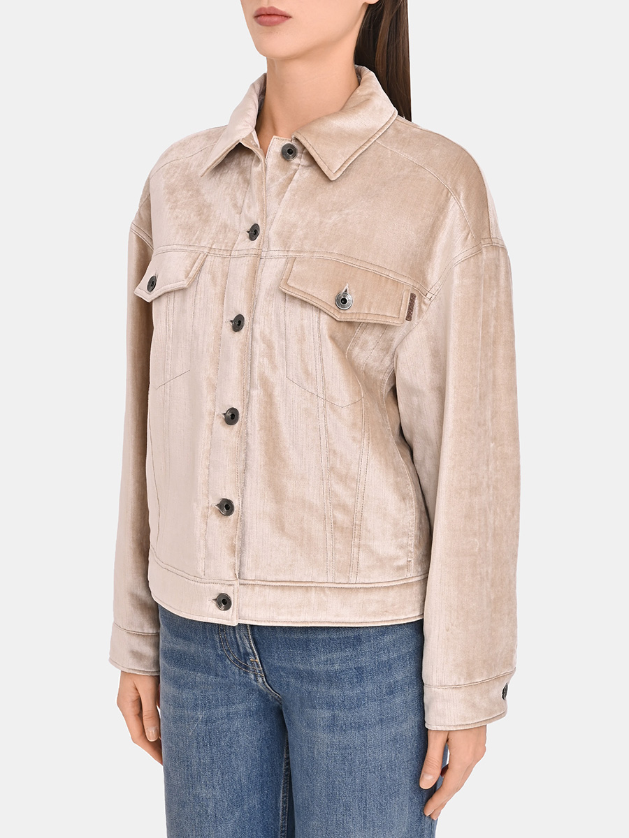 Куртка бархатная