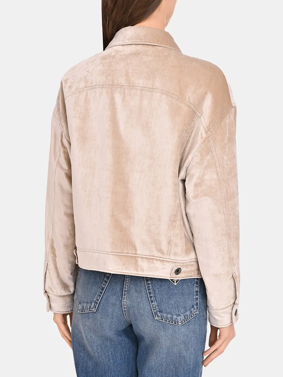 Куртка бархатная