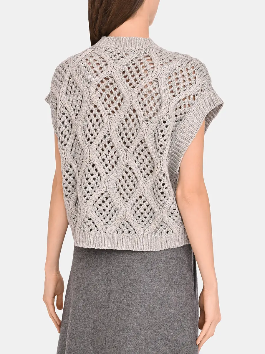 Жилет кашемировый