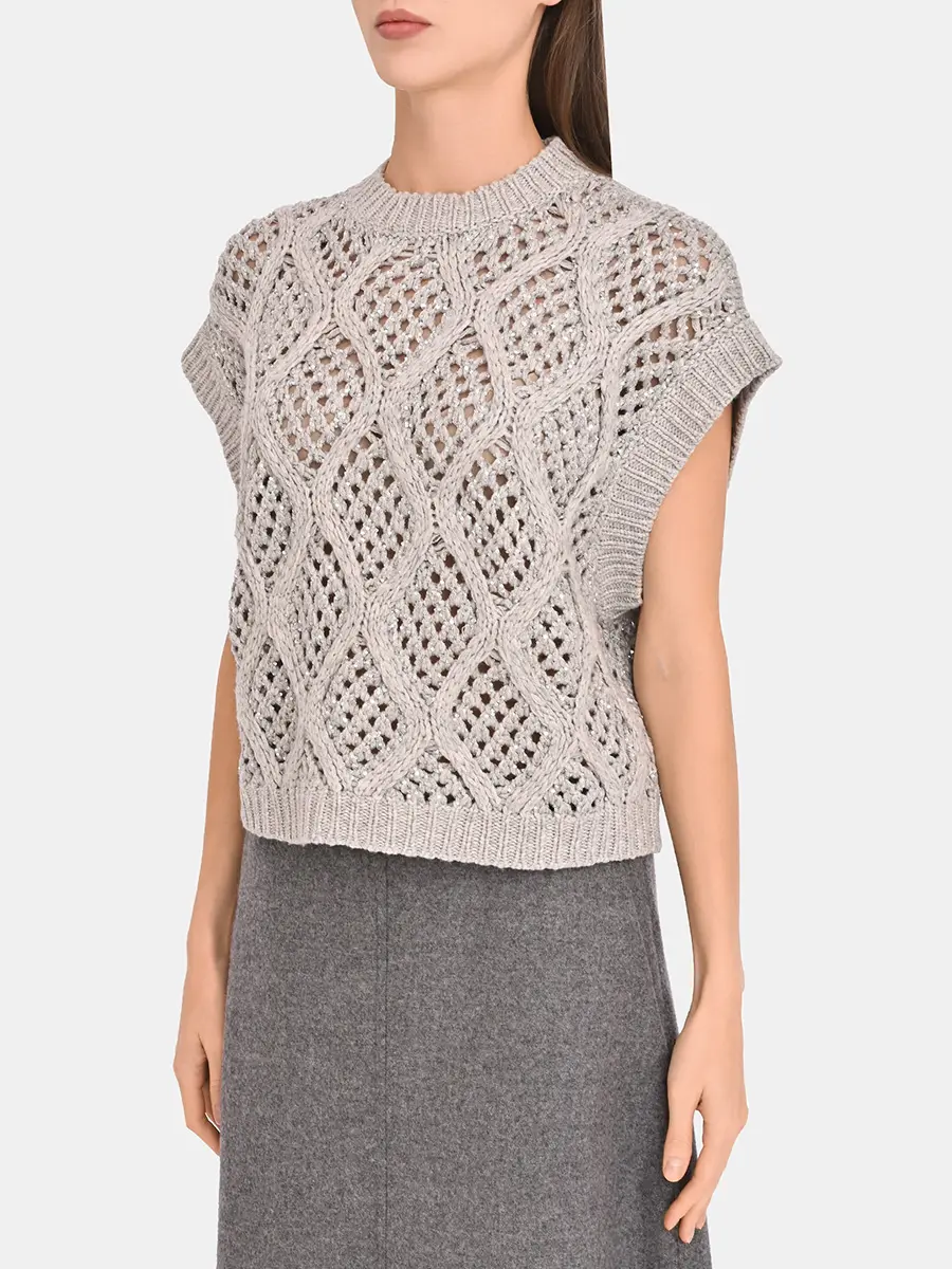 Жилет кашемировый