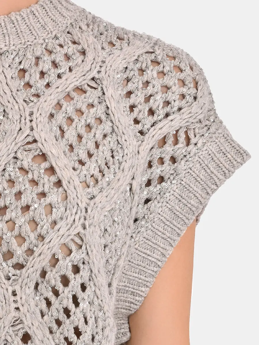 Жилет кашемировый