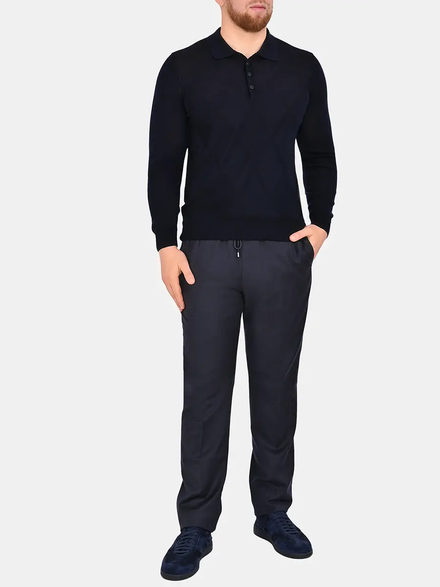 Брюки шерстяные