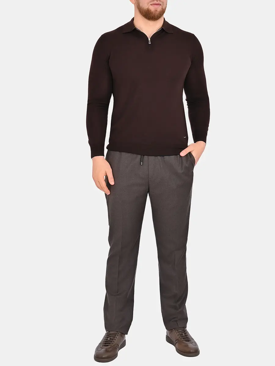 Брюки шерстяные